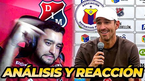 Análisis y reacción rueda de prensa Medellín 1 vs 0 Pasto 2023 YouTube