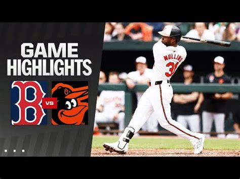 Red Sox Vs Orioles Highlights 5 27 24 MLB Highlights BVM Sports