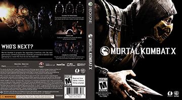 Mortal Kombat X Xbox One The Cover Project