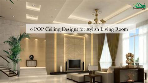 Pop Ceiling Designs For Stylish Living Room Ghar Banwao