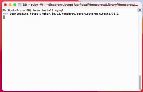 How To Install Mysql On Mac Using Homebrew Database Star