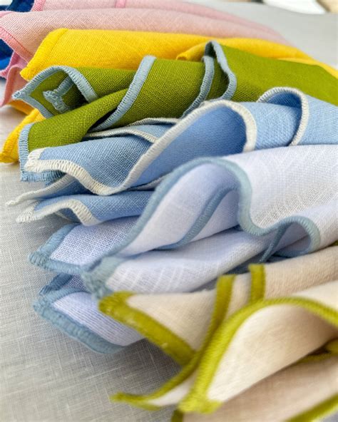 Cotton Napkin Set of 2 or 4, Dinner Napkins Bulk, Tailored Cloth Napkins, Table and Kitchen ...