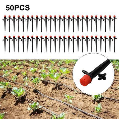 Pcs Irrigation Drippers Drip Emitters Micro Spray Adjustable