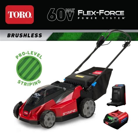 Toro V Max In Stripe Self Propelled Mower Ah Battery