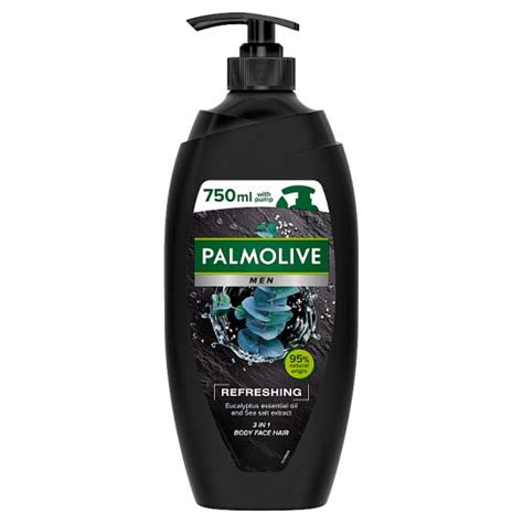 Palmolive Men Refreshing Shower Gel 750 Ml Tesco Groceries