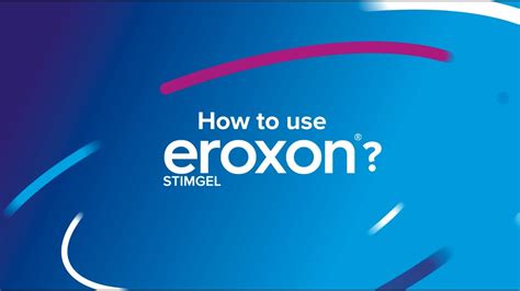 Eroxon Stimgel Tutorial How To Use Youtube