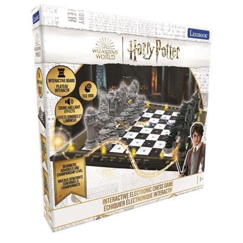 Bebeboutik HARRY POTTER Jeu d échecs électronique Clavier tactile