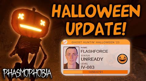 NEW Halloween Event Update 2023 Phasmophobia YouTube