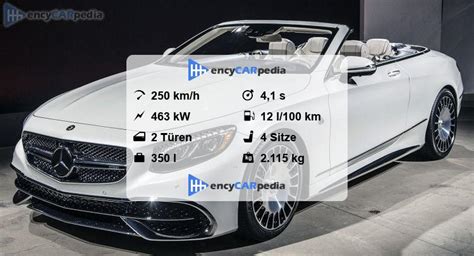 Mercedes Maybach S Cabriolet A Technische Daten