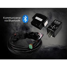 XBB Dongle OBD II trådlöst extraljusrelä Komplett kit