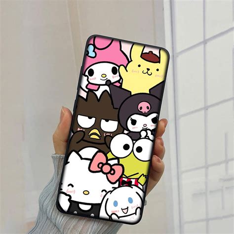Lovely Kuromi Cartoon Anime Phone Cover Case for Samsung Galaxy S24 S23 ...