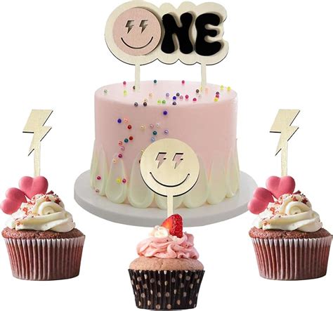 Amazon One Happy Dude Cake Toppers For 1st Birthday Decorations