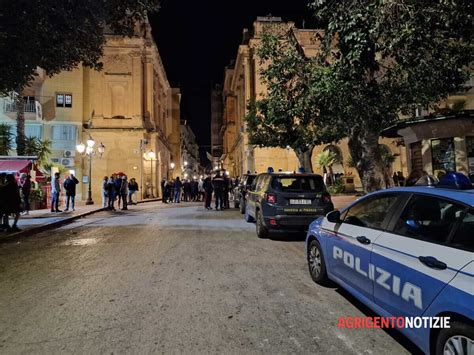 Controlli interforze in centro è movida sicura ad Agrigento