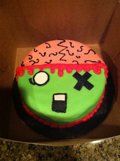 Zombie cake. | Fall cakes, Halloween baking, Cake