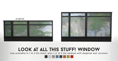 Simsational Designs UPDATED GTW Window Addons