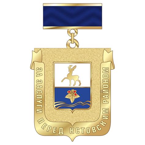 Купить Нагрудный знак «За заслуги перед Кстовским районом Нижегородской ...