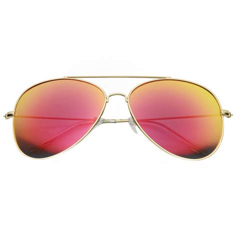 Oversize 62mm Metal Revo Lens Aviator Sunglasses Zerouv