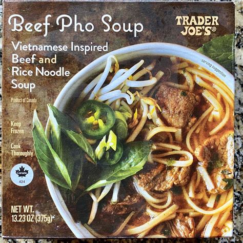 Trader Joes Beef Pho Soup Review Club Trader Joes