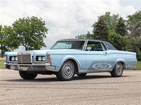 1970 Lincoln Continental Mark III Auburn Fall 2021 RM Auctions