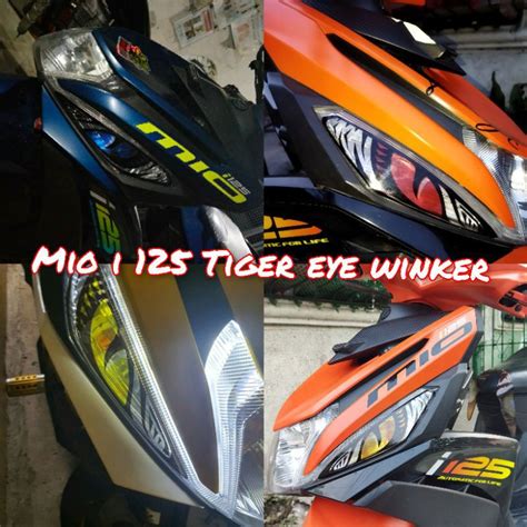 Yamaha Mio M Tiger Winker Eye Transparent Shopee Philippines