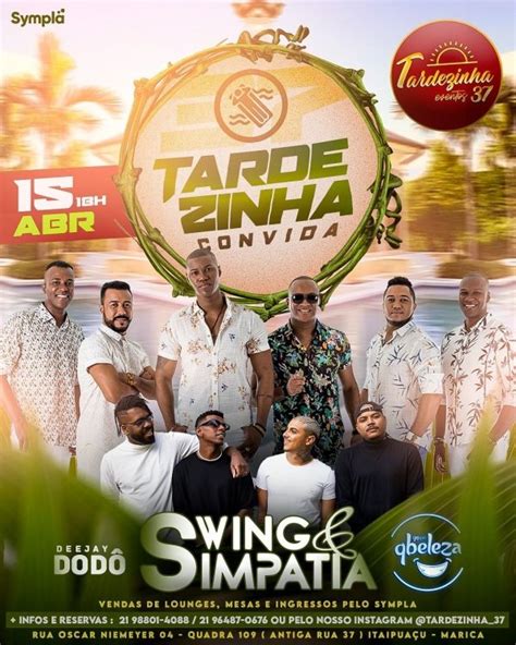 Tardezinha Swing Simpatia Em Maric Sympla