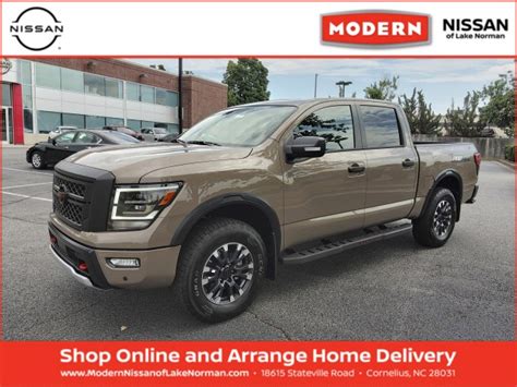 New 2024 Nissan Titan PRO 4X Crew Cab Pickup In Hickory 6N3298