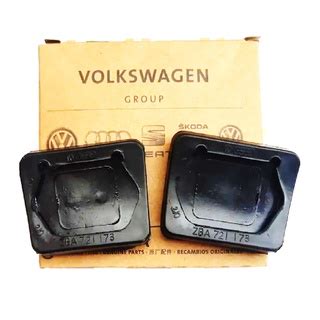 Capa Pedal Fusca Kombi Original Volkswagen Par Zba721173 Shopee Brasil