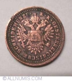 Kreuzer B Franz Joseph I Austria Coin