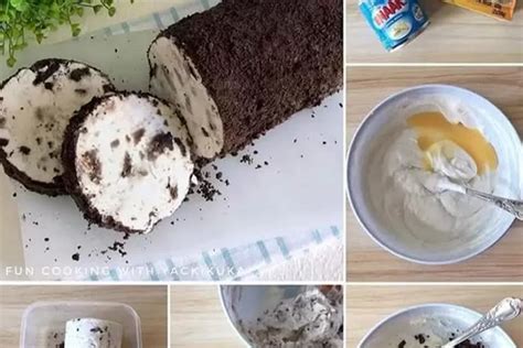 Membuat Es Krim Roll Oreo Sangatlah Mudah Begini Caranya Insiden