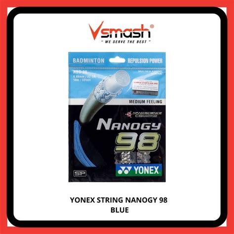 Yonex String Nanogy Blue Sp String Lazada