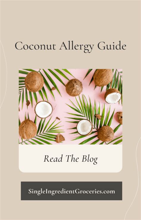 Ultimate Guide to Happy Living with Coconut Allergy