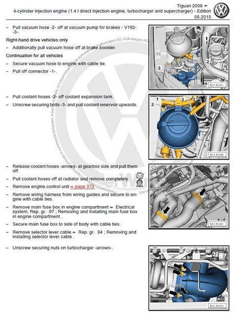 Volkswagen Tiguan 2008 2009 2010 2011 2012 2013 2014 2015 2016 Repair