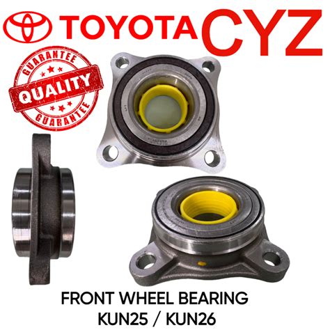 Front Wheel Hub Bearing Toyota Hilux Kun25 Kun26 Gun125 Fortuner