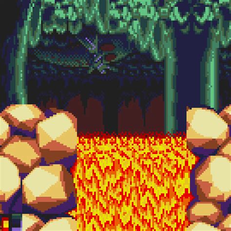 Lava Reef Zone From Sonic Knuckles Sonic The Hedgeblog