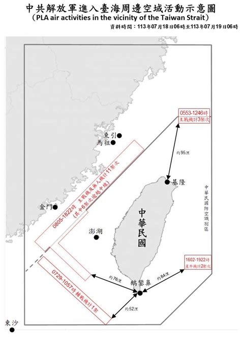 國軍嚴密監控！中共27機艦船台海周邊活動 部分共機最近距鵝鑾鼻52浬 政治 三立新聞網 Setncom