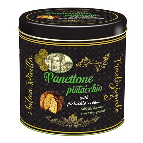 Panettone Pyragas Su Pistacij Kremu G Panettone Kal Diniai