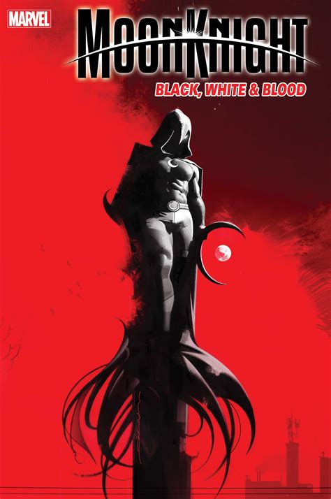 Moon Knight Black White Blood Variant Comic Issues