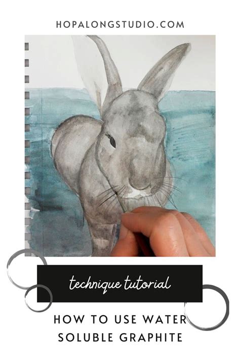 How To Use Water Soluble Graphite Art Journaling Supplies Graphite