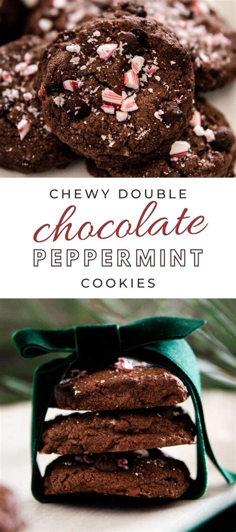 Chewy Double Chocolate Peppermint Cookies Artofit