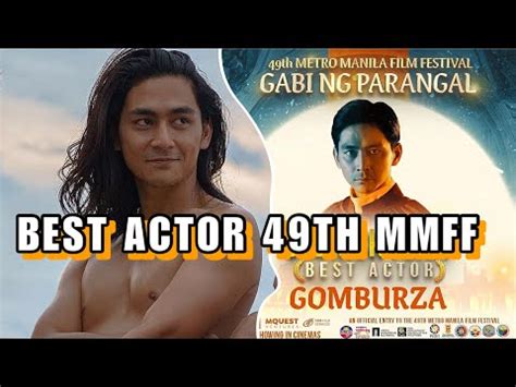 Cedrick Juan Best Actor Th Mmff Youtube