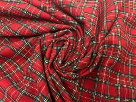 Xadrez Escoc S Tartan Vermelho Peq Eunitecidos Tecidos E