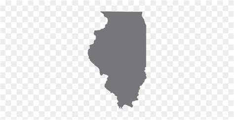 Illinois State Outline Clip Art Physical Map Of Illinois Free