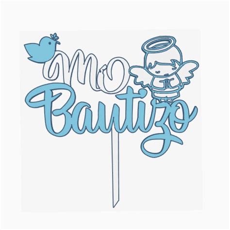 MI Bautizo Cake Topper SVG