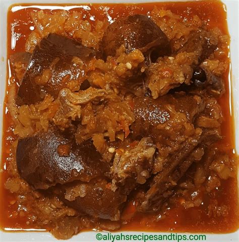 Garden Egg/Eggplants Stew (Aubergine Stew)