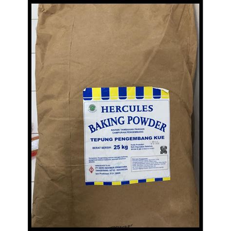 Jual Baking Powder Hercules Kg Shopee Indonesia