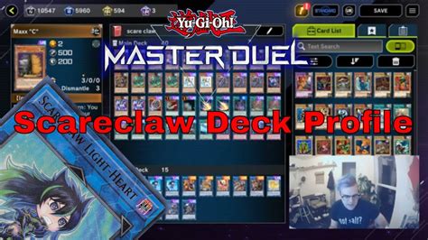 YuGiOh Master Duel Scareclaw Deck Profile YouTube