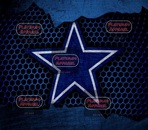 Dallas Cowboys Tumbler Wrap Digital Download Tapered & | Etsy