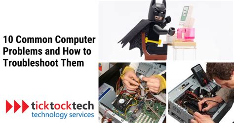 10 Common Computer Problems And How To Troubleshoot Them Computer Repair Ticktocktech