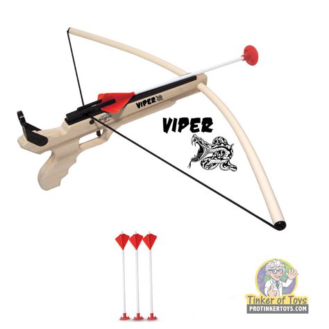 viper pistol crossbow set   arrows glpcba magnum rubber ban