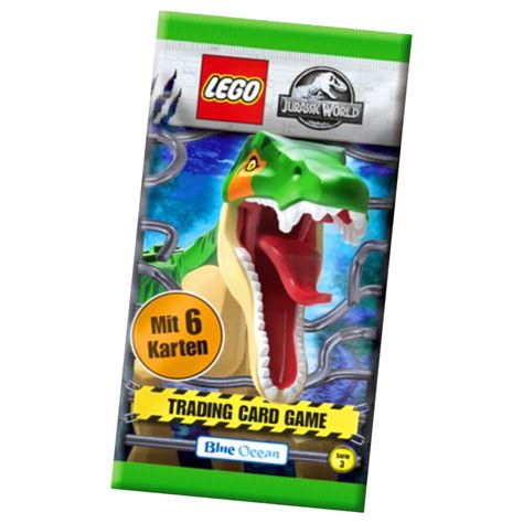 Lego Jurassic World 3 Karten Sammelkarten Trading Cards 2023 1